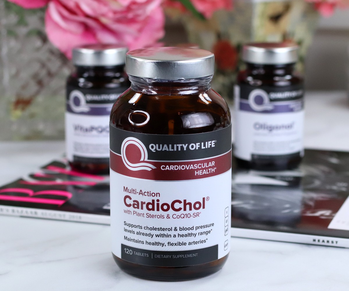 QOL CardioChol Review - Health Focus: My Favorite Anti-Aging Products from QOL Supplements featured by popular Los Angeles beauty blogger My Beauty Bunny