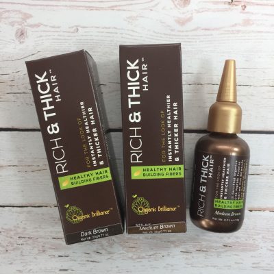 Rich and Thick Hair Organic Brilliance