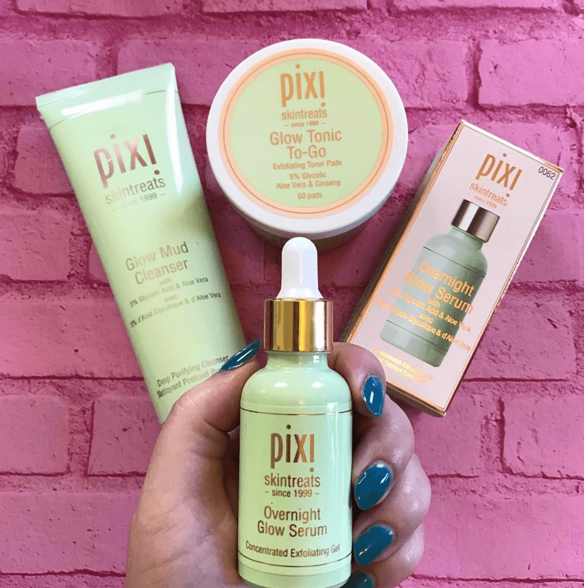 Review of the Pixi Glow Products with Glycolic Acid