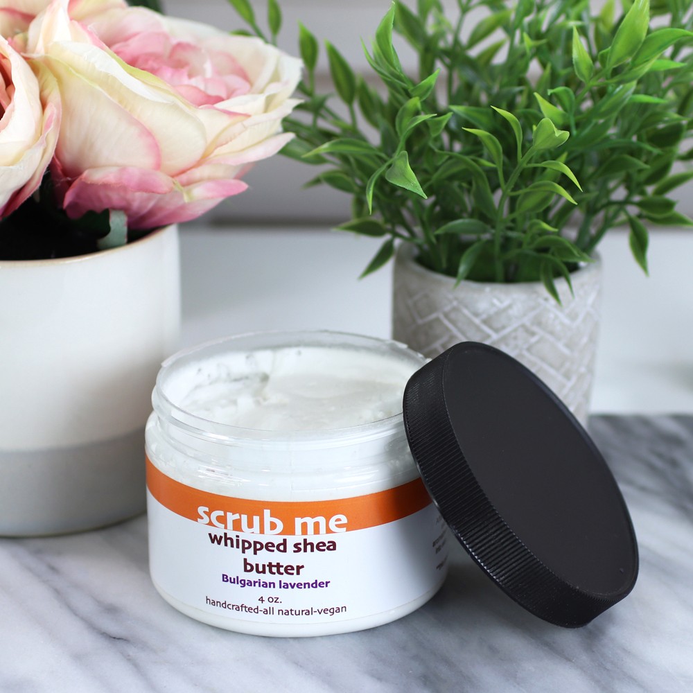Scrub Me Whipped Body Butter Review - The Best Cruelty Free Hand Creams and Scrubs for Dry Winter Skin by LA cruelty free beauty blogger My Beauty Bunny