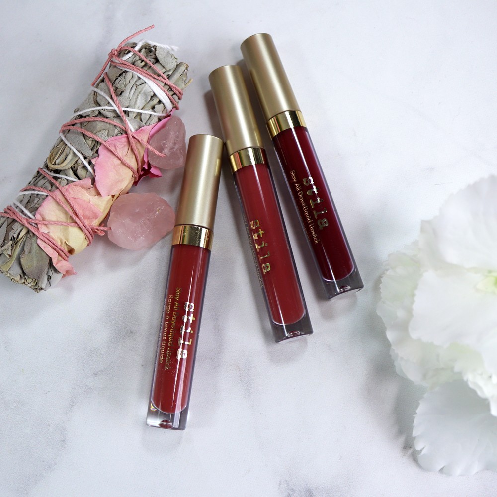 Review | Stila Stay All Day - Bold Lipstick Shades for Fall featured by popular Los Angeles cruelty free beauty blogger My Beauty Bunny