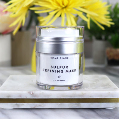Emme Diane Sulfur Refining Mask by popular Los Angeles cruelty free beauty blogger My Beauty Bunny