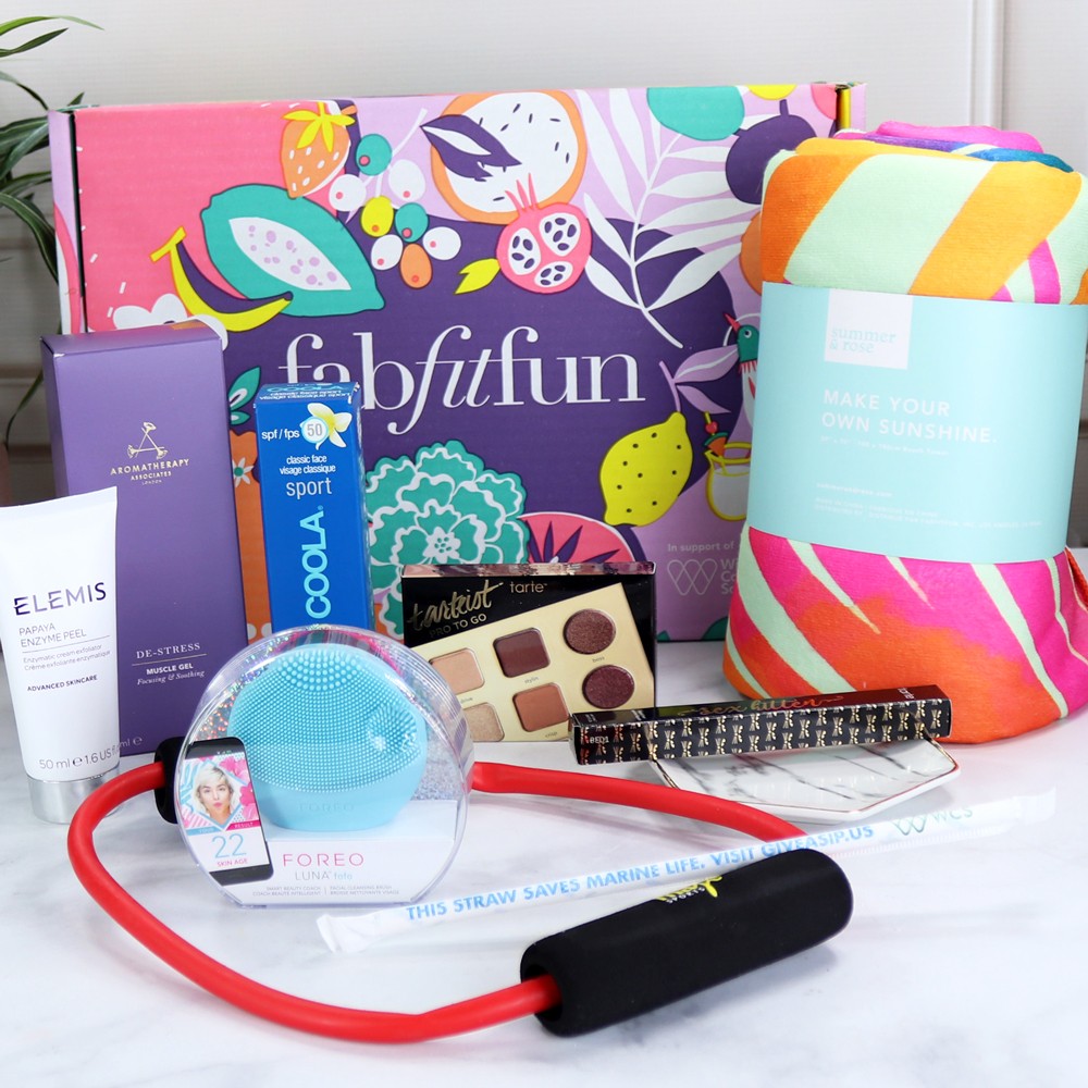 FabFitFun Summer 2018 Unboxing and Giveaway featured by popular Los Angeles style blogger, My Beauty Bunny