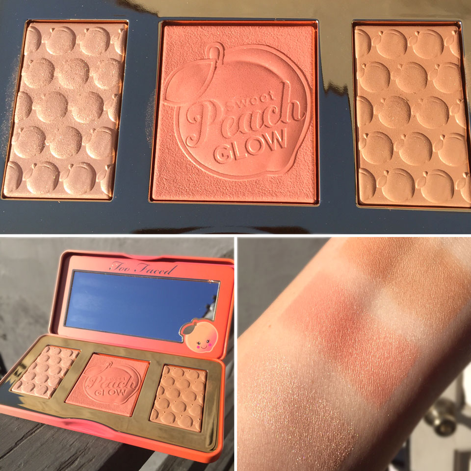 Sweet Peach Highlighting Palette Swatches