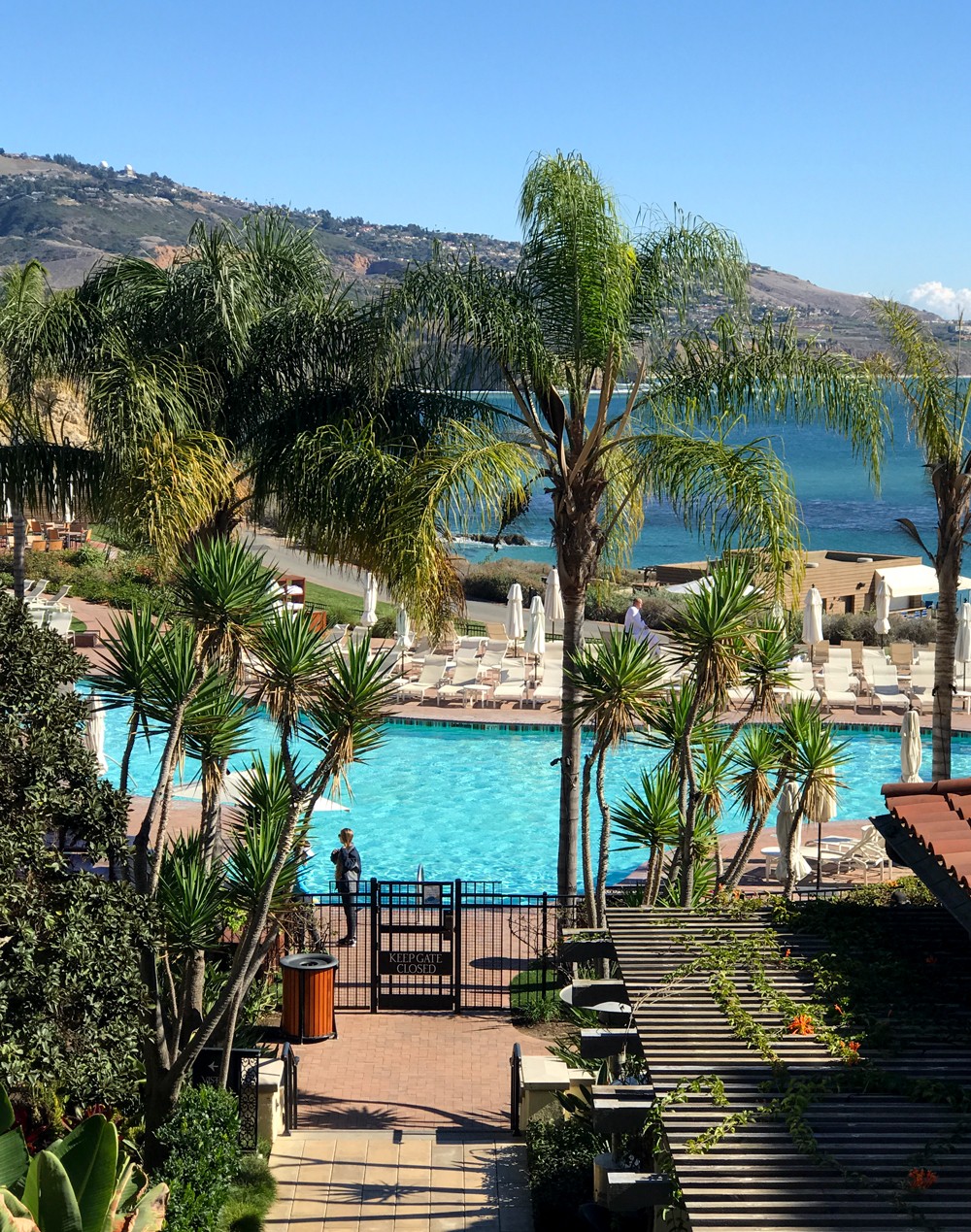 Best Weekend Trips from LA - Terranea Pool View - Wanderlust Wednesday Terrenea Resort Review by popular Los Angeles blogger My Beauty Bunny