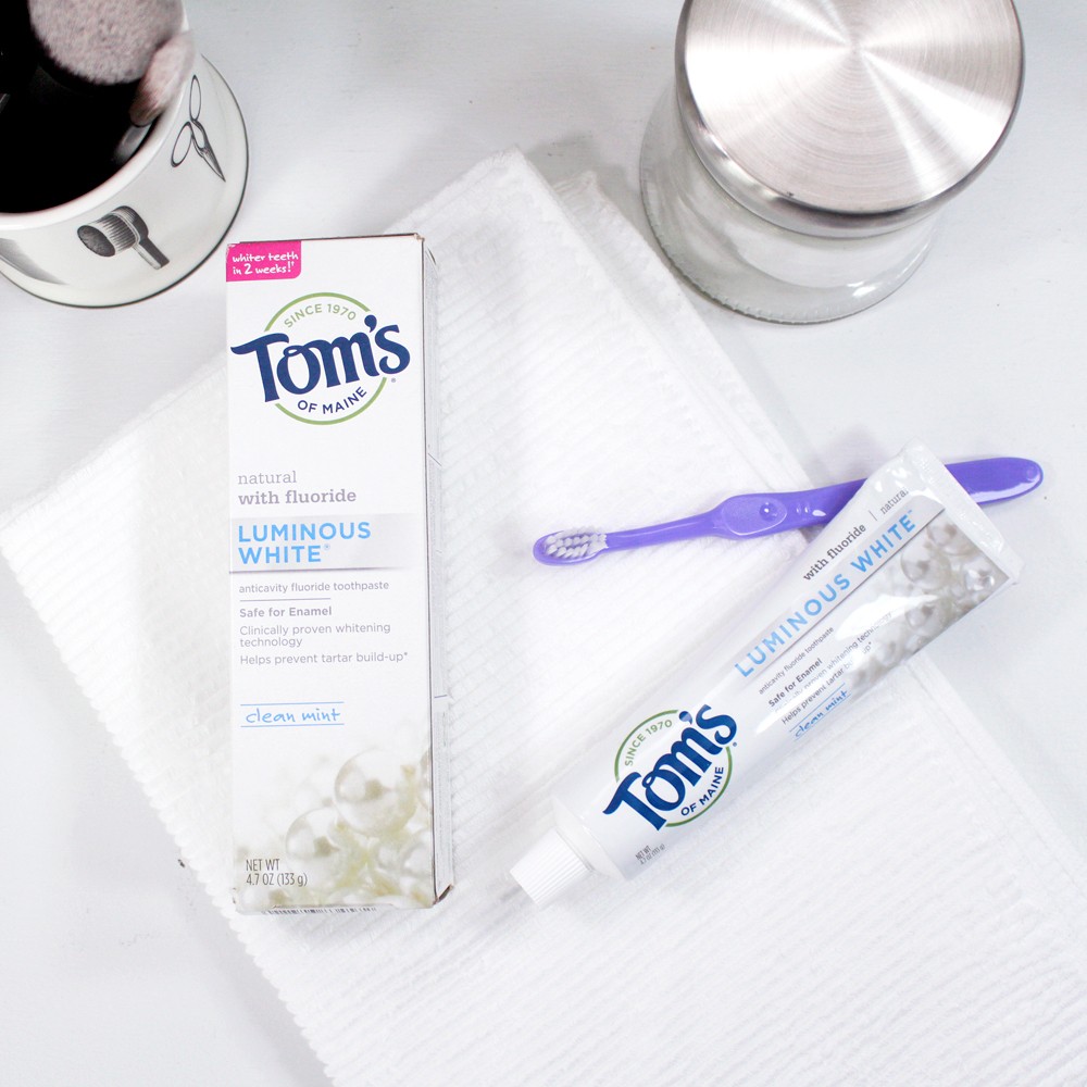 Toms of Maine Cruelty Free Whitening Toothpaste with Fluoride