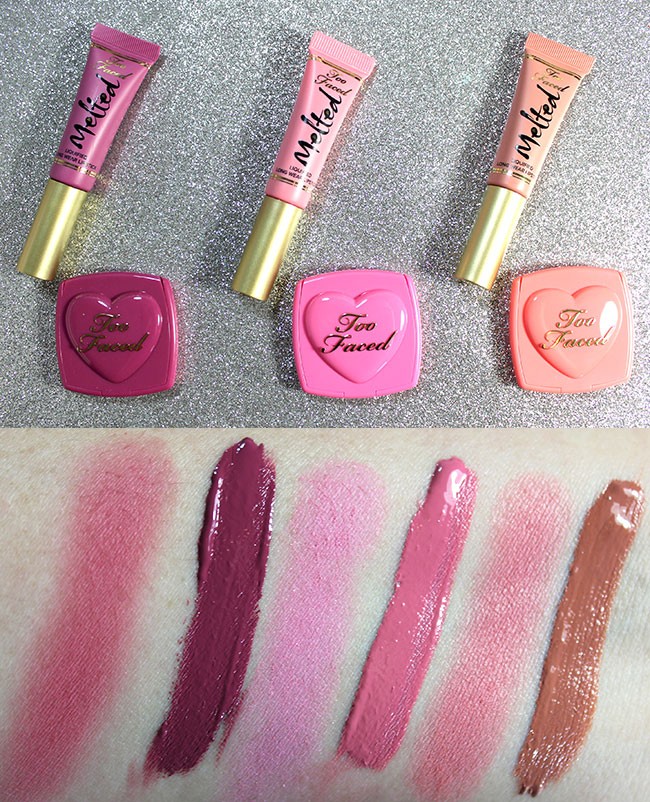 Too Faced Metled Kisses and Sweet Cheeks
