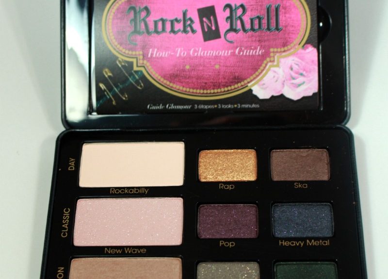 Too Faced Rock In Roll Palette Open