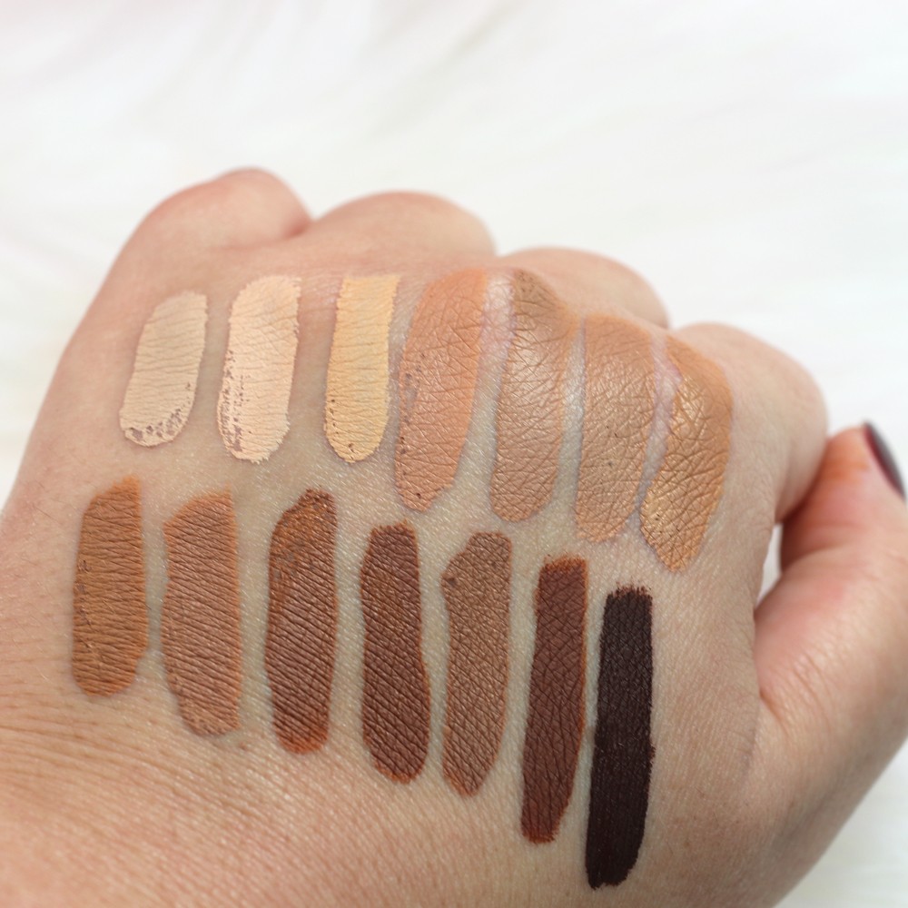 Urban Decay All Nighter Concealer Swatches After One Hour