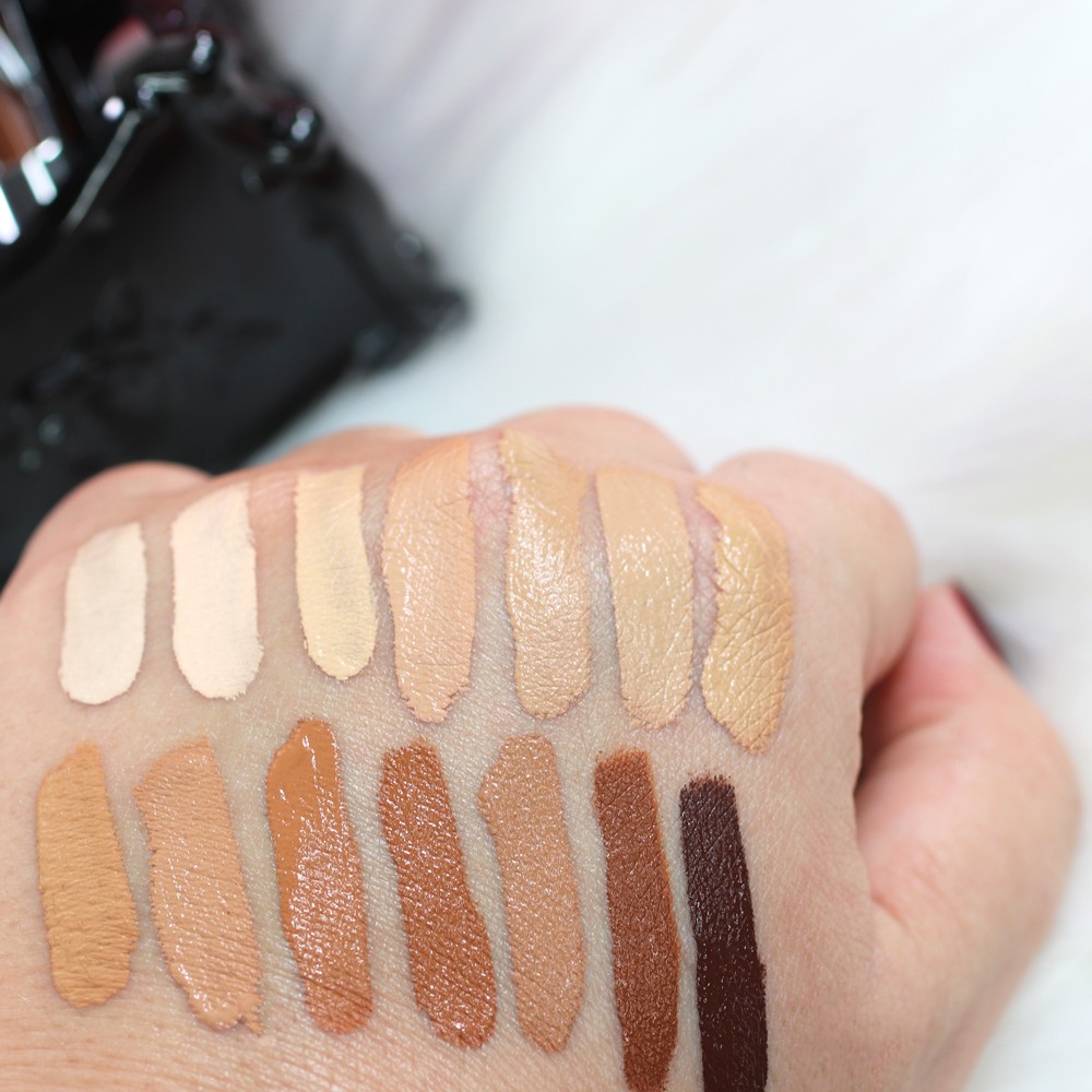 Urban Decay All Nighter Concealer Swatches