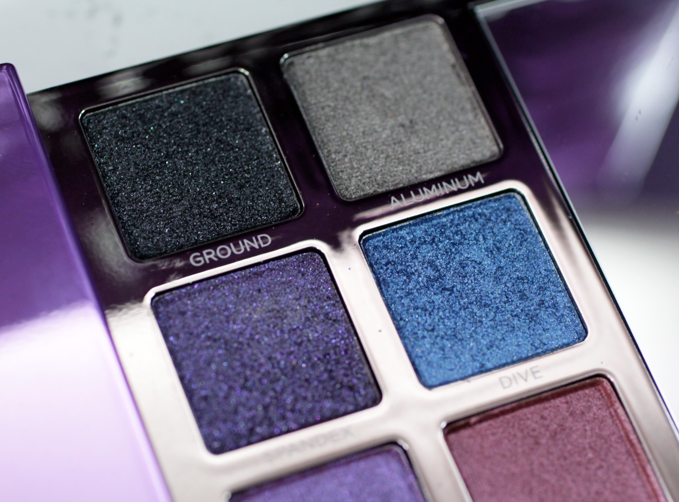 Urban Decay Heavy Metals Eyeshadow Palette - Ground and Aluminum - Urban Decay Heavy Metals Eyeshadow Palette review by popular Los Angeles cruelty free beauty blogger My Beauty Bunny