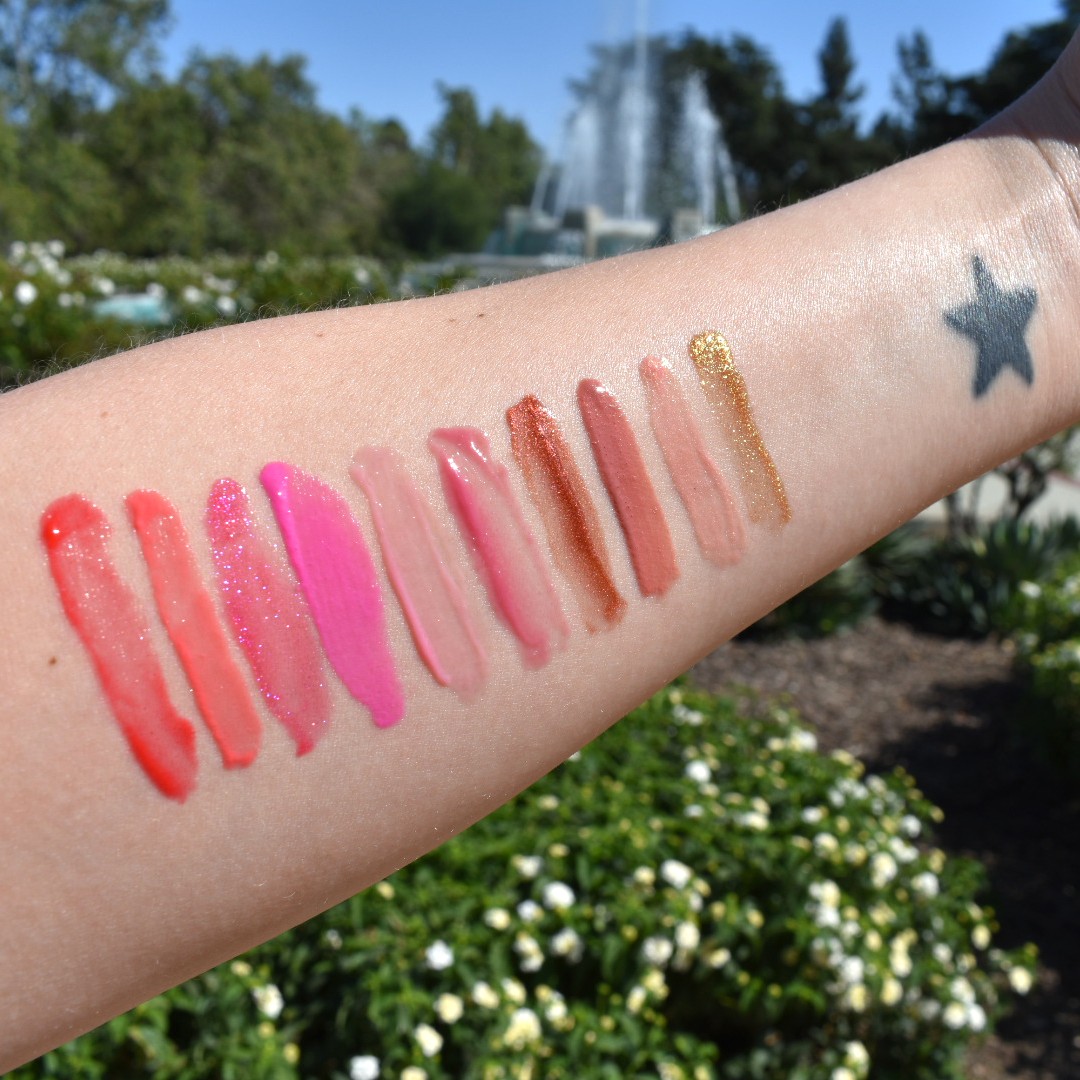 Urban Decay Hi Fi Shine Lip Gloss Swatches