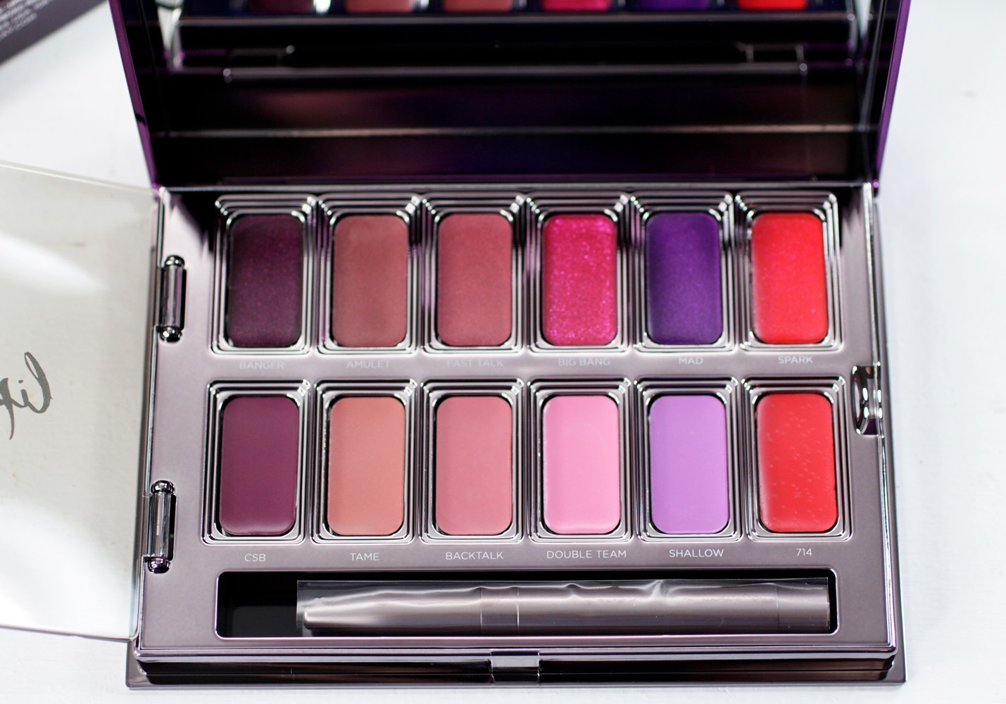 Urban Decay Heavy Metal Holiday Vice Metal Meets Matte Lipstick Palette Giveaway
