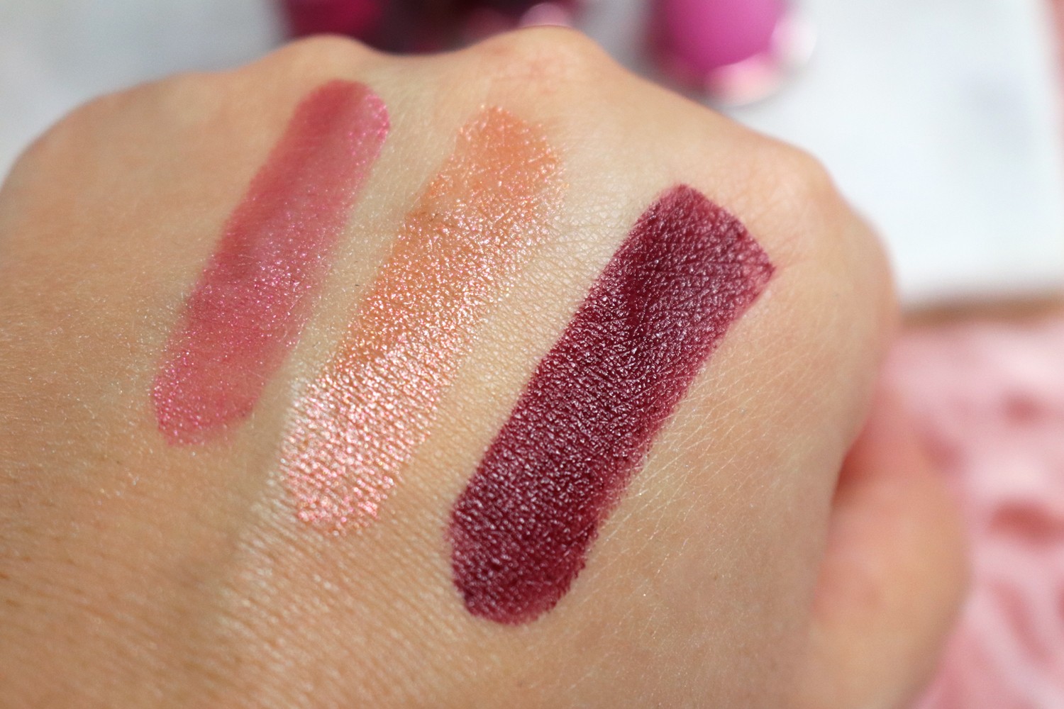 Urban Decay Naked Cherry Lipstick Swatches