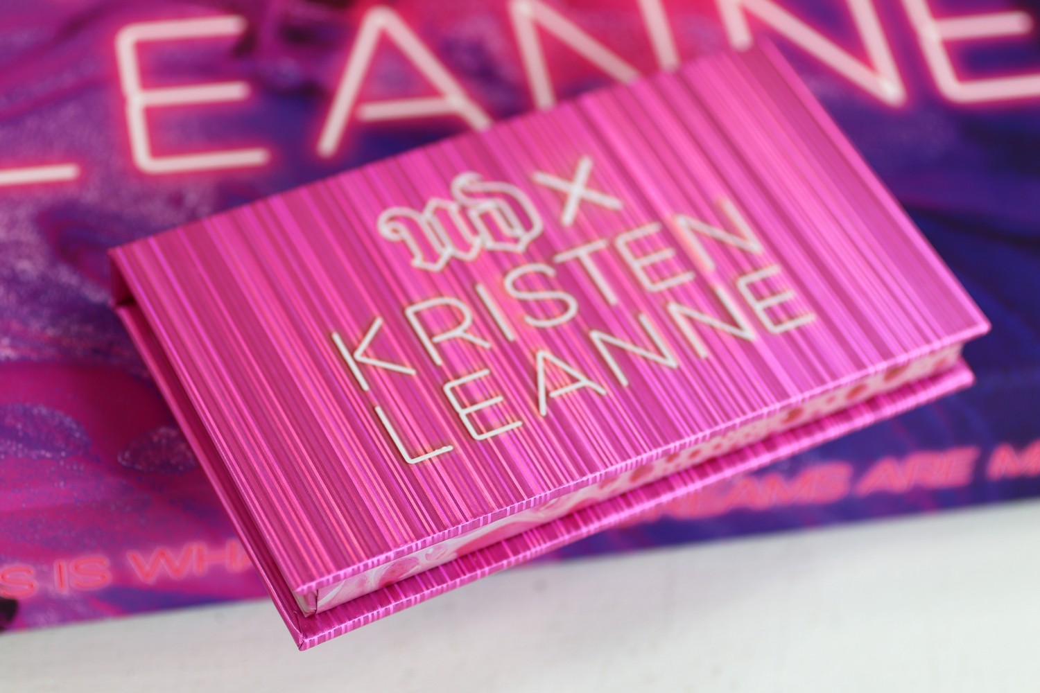 Urban Decay x Kristen Leanne Beauty Beam Highlighter Palette Review and Swatches