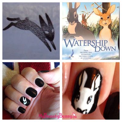 Watership Down Nails My Beauty Bunny GimmedatBecca