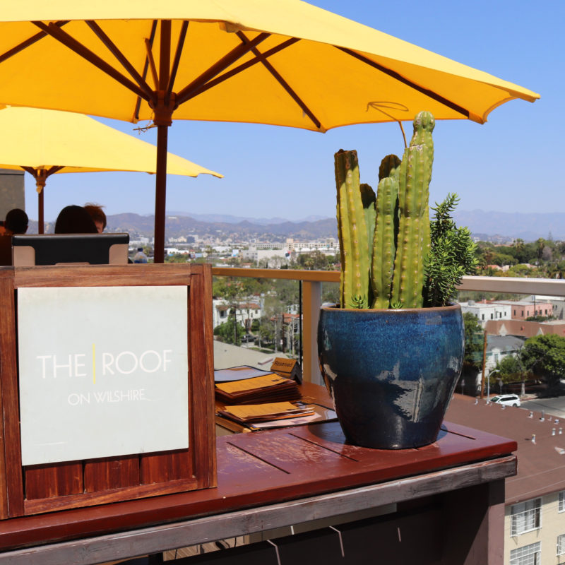 Best Rooftop Bars in Los Angeles - The Roof on Wilshire - Best rooftop bars in Los Angeles by travel blogger My Beauty Bunny