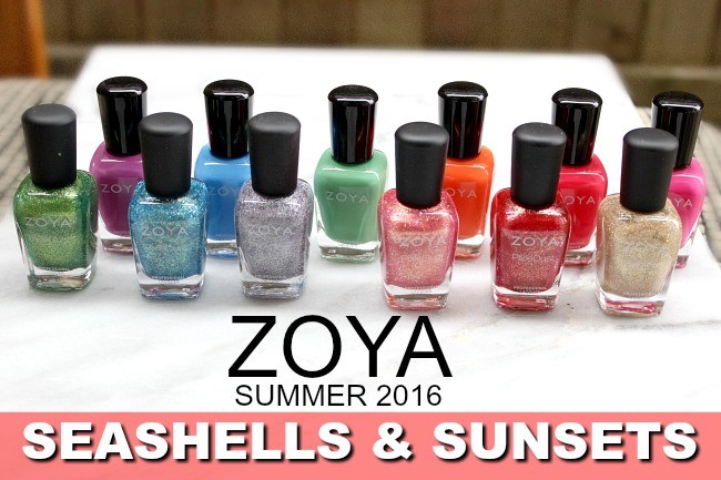 Zoya seashells and sunsets
