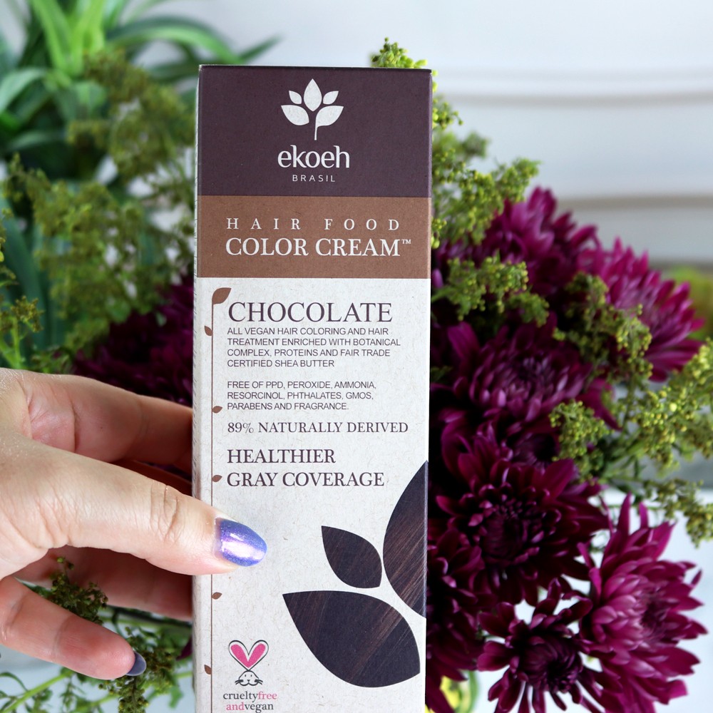 Ekoeh cruelty free vegan ammonia-free hair dye - I Found a Nontoxic and Great Cruelty Free Hair Dye featured by popular Los Angeles cruelty free beauty blogger, My Beauty Bunny
