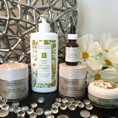 eminence-organics skin brightening collection