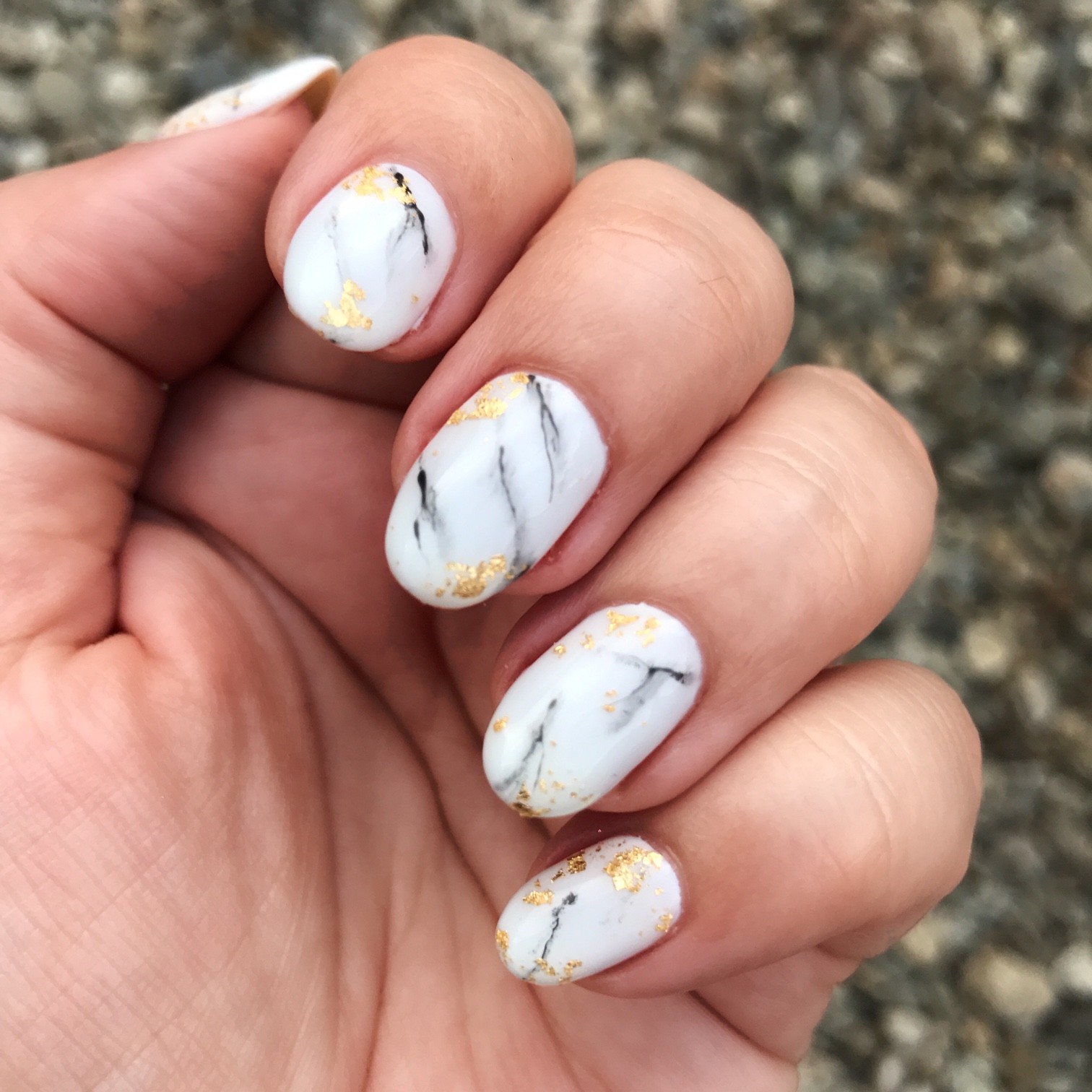 Marble Nail Art by Color Camp Los Angeles