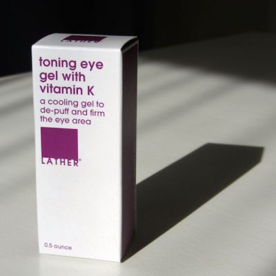 lather toning eye gel my beauty bunny