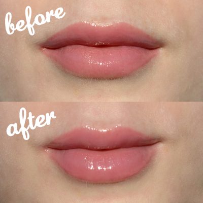 NYX butter gloss tiramisu, skyn Iceland plumping lip gel