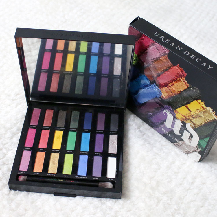 Urban Decay Full Spectrum palette review, makeup lovers and professional makeup artists alike will be obsessed with this palette!