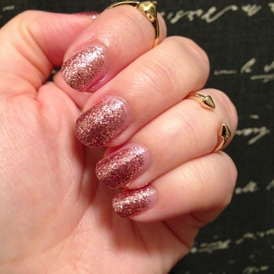 mineralfusion glitter nail polish