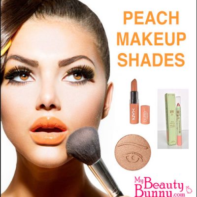 peach makeup