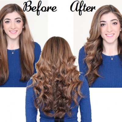 Beachy Wavy Hair Tutorial