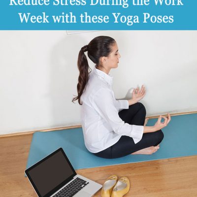 reduce stress with yoga poses