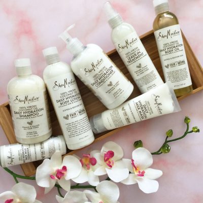 SheaMoisture Virgin Coconut Oil Daily Hydration review by my beauty bunny