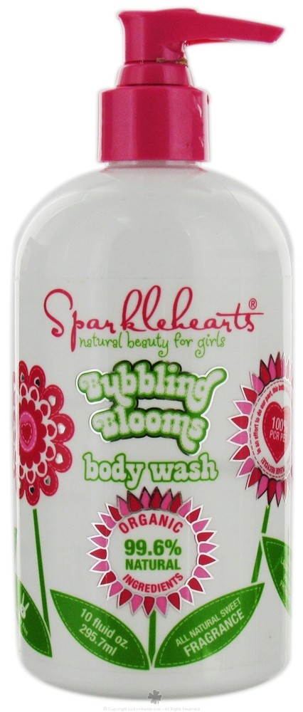 Sparklehearts body wash