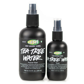 LUSH tea tree water toner review